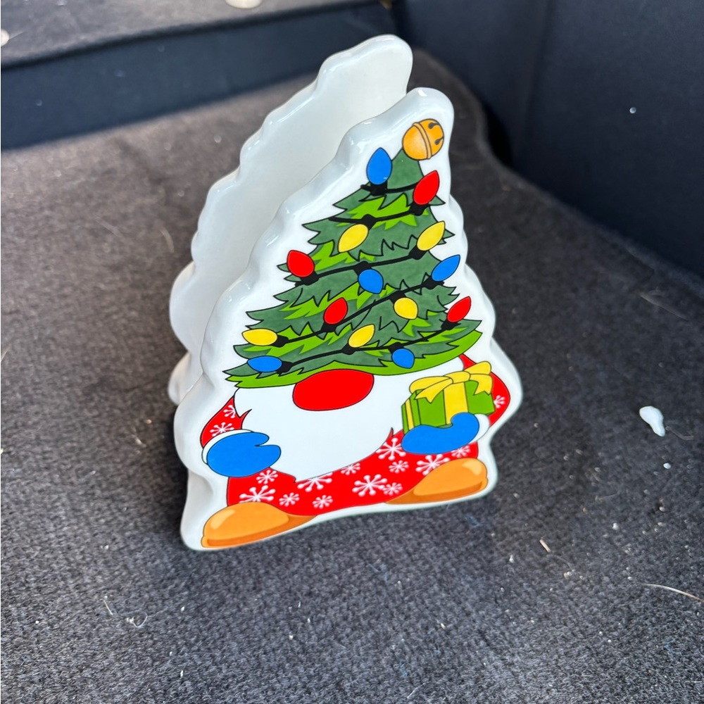 Gnome Holiday Napkin Holder